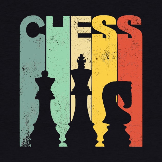 Retro Vintage Chess Players by BglArts